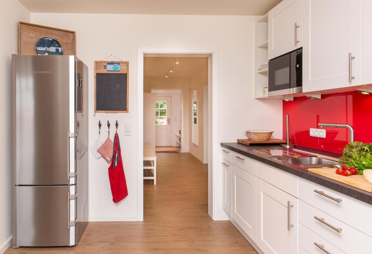 Haus Watthus - Wohnung Paradies Nebel Esterno foto